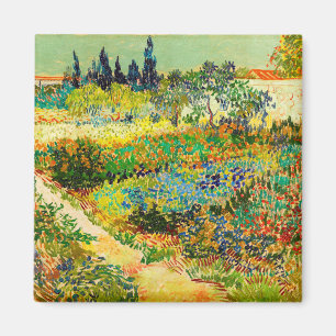Vincent Van Gogh Garden at Arles Magnet