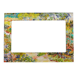 Vincent van Gogh - Garden at Arles Magnetic Frame