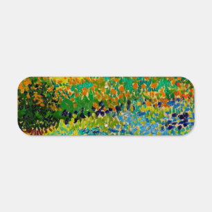Vincent van Gogh "Garden at Arles" Metal Sign
