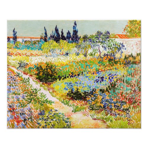 Vincent van Gogh _ Garden at Arles Photo Print