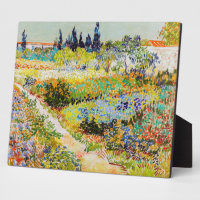 Buy Picture Blooming Garden with Path (1888), framed by Vincent