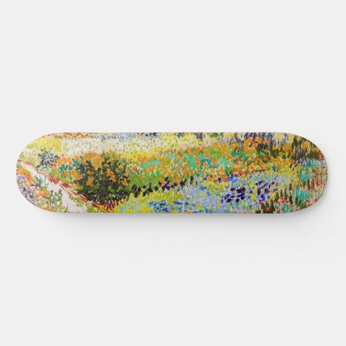 Vincent van Gogh _ Garden at Arles Skateboard