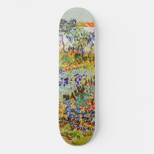 Vincent van Gogh _ Garden at Arles Skateboard