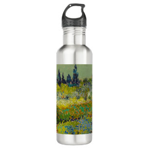 Vincent Van Gogh Garden at Arles Stainless Steel Water Bottle