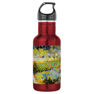 Vincent van Gogh - Garden at Arles Stainless Steel Water Bottle