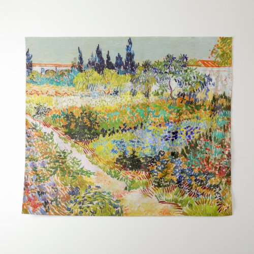 Vincent van Gogh _ Garden at Arles Tapestry