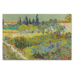 Vincent Van Gogh Garden at Arles Tissue Paper