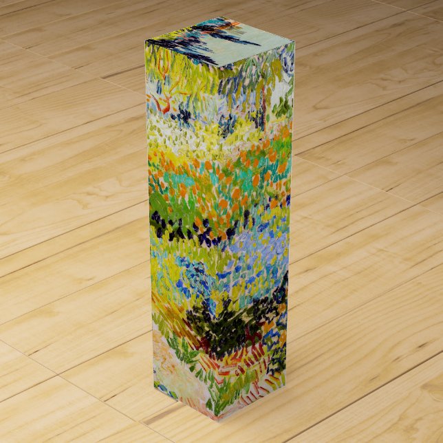 Vincent van Gogh - Garden at Arles Wine Box (Front)
