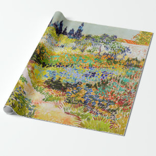Vincent van Gogh - Garden at Arles Wrapping Paper