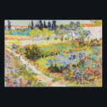 Vincent van Gogh - Garden at Arles Wrapping Paper Sheets<br><div class="desc">Garden at Arles / Flowering Garden with Path / Jardin a Arles - Vincent van Gogh,  1888</div>