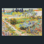 Vincent van Gogh - Garden at Arles Wrapping Paper Sheets<br><div class="desc">Garden at Arles / Flowering Garden with Path / Jardin a Arles - Vincent van Gogh,  1888</div>