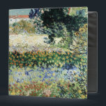 Vincent van Gogh | Garden in Bloom, Arles, 1888 3 Ring Binder<br><div class="desc">Garden in Bloom,  Arles,  1888 | by Vincent van Gogh | Art Location: Private Collection,  Zurich,  Switzerland | Dutch Artist | Image Collection Number: XIR76792</div>