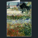 Vincent van Gogh | Garden in Bloom, Arles, 1888 Cards<br><div class="desc">Garden in Bloom,  Arles,  1888 | by Vincent van Gogh | Art Location: Private Collection,  Zurich,  Switzerland | Dutch Artist | Image Collection Number: XIR76792</div>