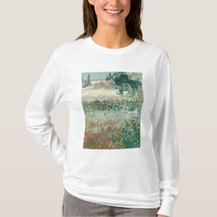 Vincent van Gogh Garden in Bloom, Arles, 1888 T-Shirt