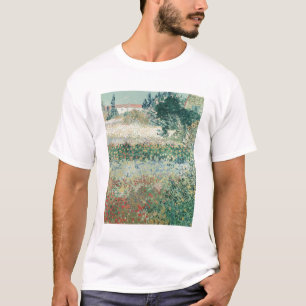 Vincent van Gogh Garden in Bloom, Arles, 1888 T-Shirt