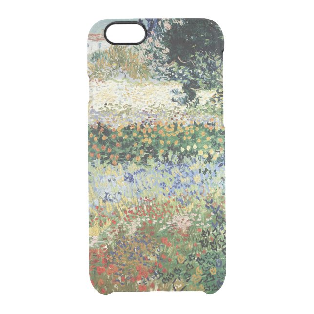 Vincent van Gogh | Garden in Bloom, Arles, 1888 Uncommon iPhone Case (Back)