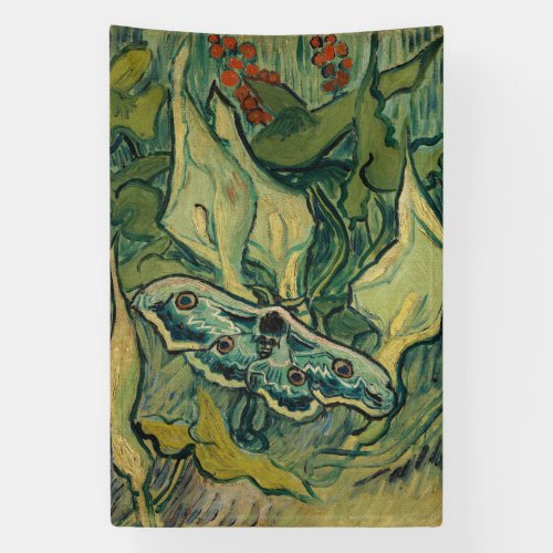 Vincent van Gogh _ Giant Peacock Moth Banner