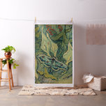 Vincent van Gogh - Giant Peacock Moth Fabric<br><div class="desc">Giant Peacock Moth / Emperor Moth - Vincent van Gogh,  Oil on Canvas,  Saint-Rémy-de-Provence,  1889</div>