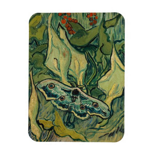 Vincent van Gogh _ Giant Peacock Moth Magnet