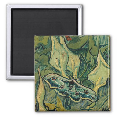 Vincent van Gogh _ Giant Peacock Moth Magnet