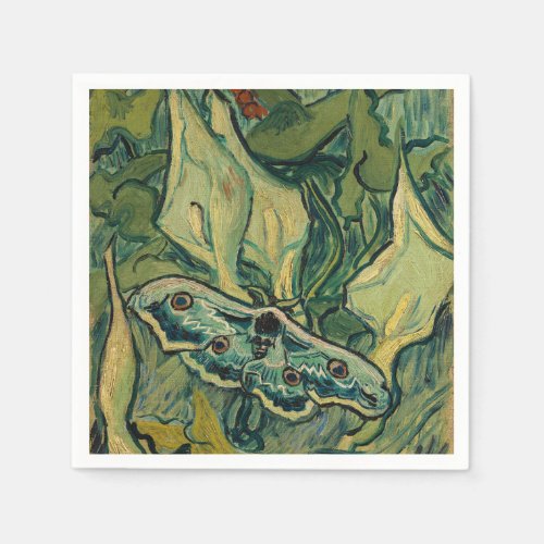 Vincent van Gogh _ Giant Peacock Moth Napkins