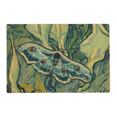 Vincent van Gogh _ Giant Peacock Moth Placemat