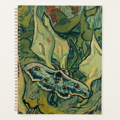 Vincent van Gogh _ Giant Peacock Moth Planner