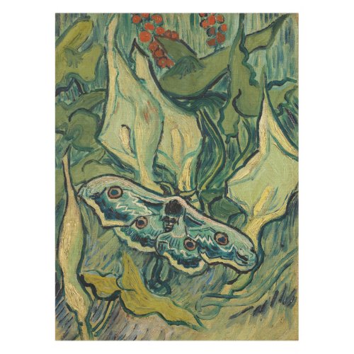 Vincent van Gogh _ Giant Peacock Moth Tablecloth
