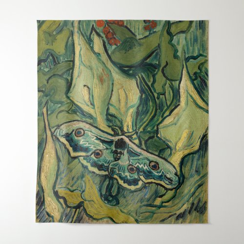 Vincent van Gogh _ Giant Peacock Moth Tapestry