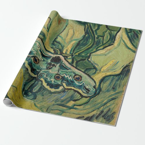 Vincent van Gogh _ Giant Peacock Moth Wrapping Paper