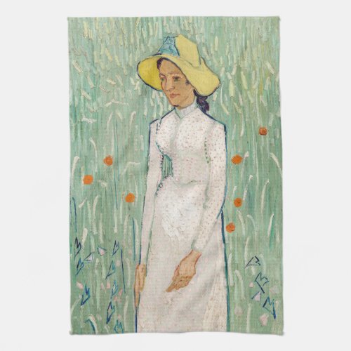 Vincent van Gogh _ Girl in White Kitchen Towel