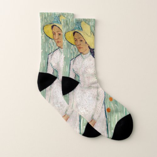 Vincent van Gogh _ Girl in White Socks
