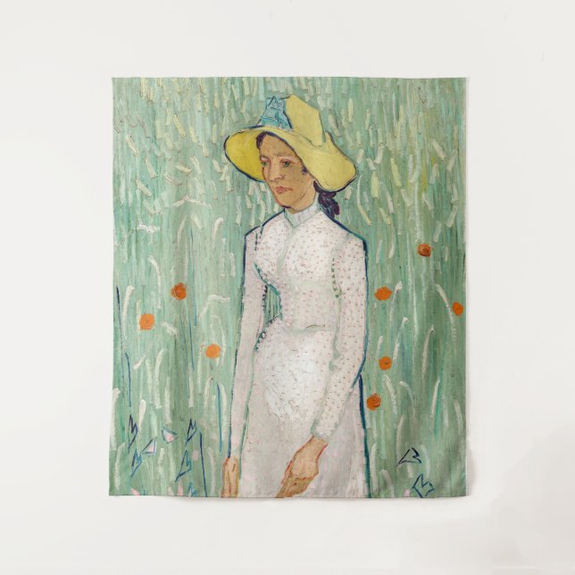 Vincent van Gogh - Girl in White Tapestry (Front)