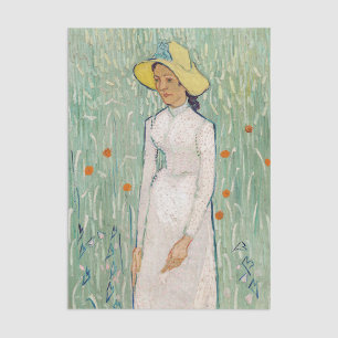 Vincent van Gogh - Girl in White Tissue Paper
