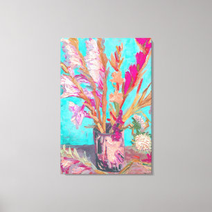 vincent van gogh gladiolus portrait fine art canvas print