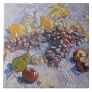 Vincent van Gogh - Grapes, Lemons, Pears, Ceramic Tile