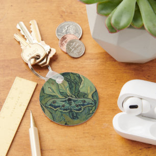 Vincent van Gogh - Great Peacock Moth Keychain