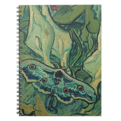 Vincent Van Gogh _ Great Peacock Moth Notebook