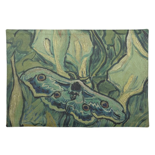 Vincent van Gogh - Great Peacock Moth Placemat (Front)