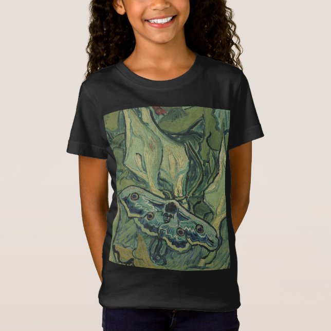 Vincent Van Gogh - Great Peacock Moth T-Shirt (Front)