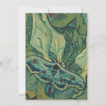 Vincent Van Gogh - Great Peacock Moth Thank You Card<br><div class="desc">Vincent Van Gogh - Great Peacock Moth</div>