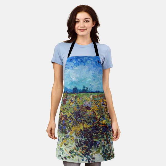 Vincent van Gogh - Green Vineyard Apron (Worn)