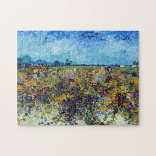 Vincent van Gogh - Green Vineyard Jigsaw Puzzle