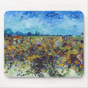 Vincent van Gogh - Green Vineyard Mouse Pad