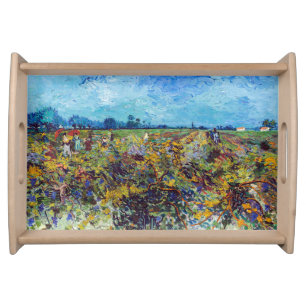 Vincent van Gogh - Green Vineyard Serving Tray