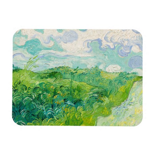 Vincent van Gogh _ Green Wheat Field Auvers Magnet