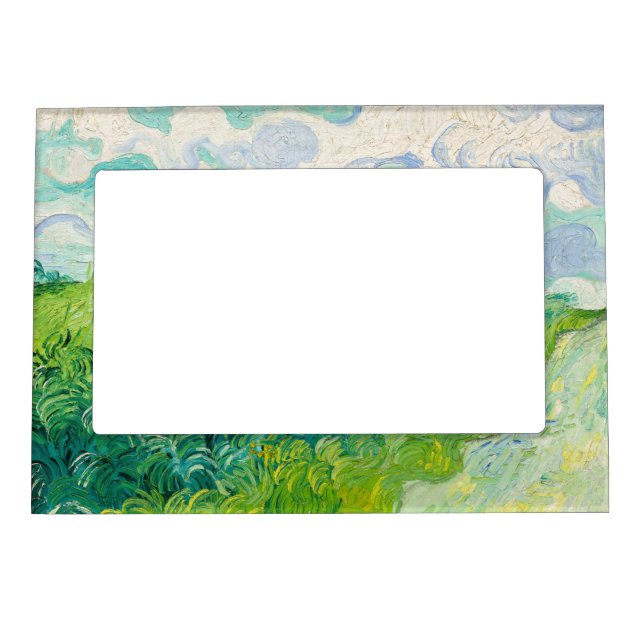 Vincent van Gogh - Green Wheat Field, Auvers Magnetic Frame (Front)