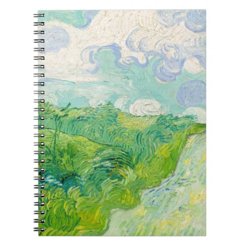 Vincent van Gogh _ Green Wheat Field Auvers Notebook