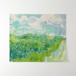 Vincent van Gogh - Green Wheat Field, Auvers Tapestry<br><div class="desc">Green Wheat Field,  Auvers - Vincent van Gogh,  Oil on Canvas,  1890,  Auvers</div>