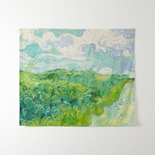 Vincent van Gogh _ Green Wheat Field Auvers Tapestry